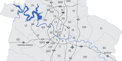 Mls žemėlapį, Austin