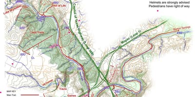 Greenbelt žemėlapį, Austin